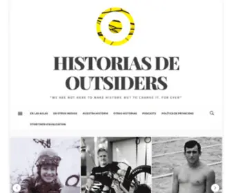 Historiasdeoutsiders.com(Historias de Outsiders) Screenshot