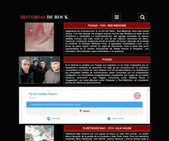Historiasderock.com(Historias De Rock) Screenshot