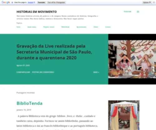 Historiasemmovimento.com.br(Historiasemmovimento) Screenshot
