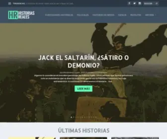 Historiasreales.net(historiasreales) Screenshot