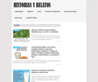 Historiasyrelatos.live(HYR) Screenshot