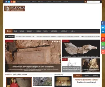 Historiayarqueologia.com(Antigüedad) Screenshot