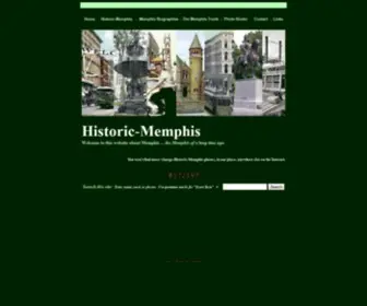Historic-Memphis.com(Historic Memphis in vintage photos) Screenshot