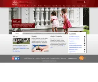 Historic.org.nz(Heritage New Zealand) Screenshot