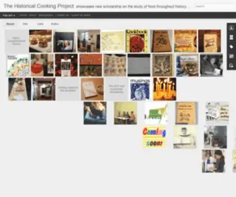 Historicalcookingproject.com(The Historical Cooking Project) Screenshot