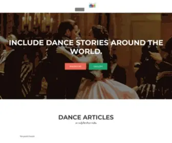 Historicaldance.com(Historische Dans) Screenshot