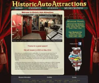 Historicautoattractions.com(Historic Auto Attractions) Screenshot