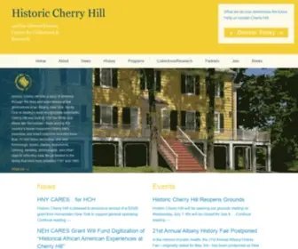 Historiccherryhill.org(Historic Cherry Hill) Screenshot