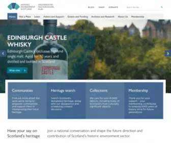 Historicenvironment.scot(Historic Environment Scotland) Screenshot
