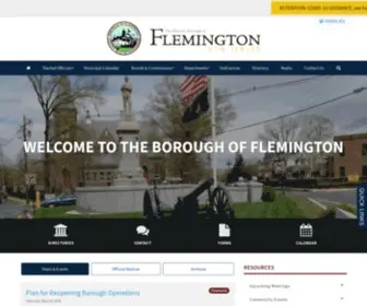 HistoricFlemington.com(Flemington, NJ) Screenshot