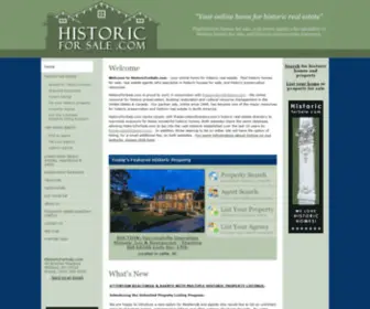 HistoricForsale.com(HistoricForsale) Screenshot