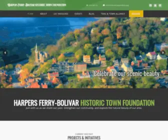 Historicharpersferry.com(Harpers Ferry) Screenshot