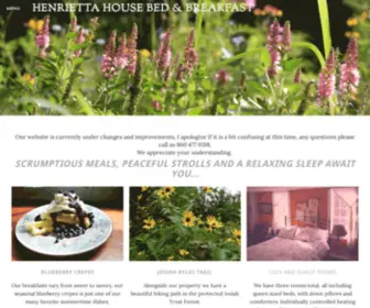 Historichenriettahousebnbct.com(HENRIETTA HOUSE BED & BREAKFAST) Screenshot