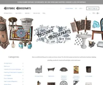 Historichouseparts.com(Historic Houseparts) Screenshot