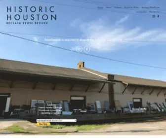 Historichouston.org(Historic Houston) Screenshot