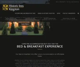 Historicinnskingston.com(Bed & Breakfast in Historic Kingston) Screenshot