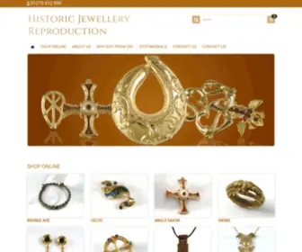 HistoricJewelleryreproduction.uk.com(Historic Jewellery Reproduction) Screenshot