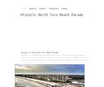 Historicnorthturnbeachparade.com(Historic North Turn Beah Parade Ponce Inlet Florida) Screenshot