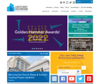 Historicrichmond.com(Building on History) Screenshot