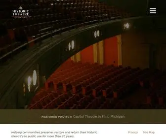 Historictheatreconsultants.com(Historic Theatre Consultation) Screenshot