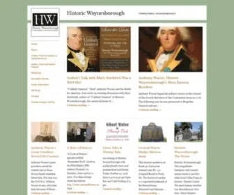 Historicwaynesborough.org(Historic Waynesborough) Screenshot