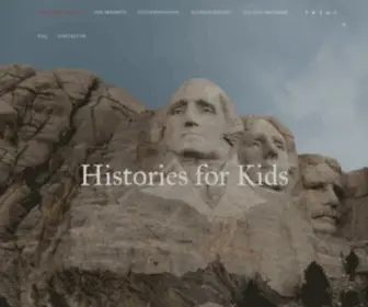 Historiesforkids.com(Historical Portrayal and Storytelling) Screenshot