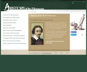 History-OF-The-Microscope.org(History of the microscope.org) Screenshot