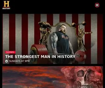 History.co.uk(Sky HISTORY UK TV Channel) Screenshot