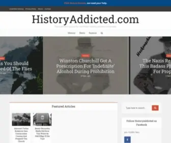 Historyaddicted.com(HistoryAddicted) Screenshot