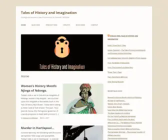 Historyandimagination.com(Tales of History and Imagination) Screenshot