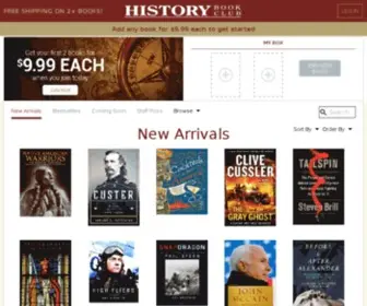 Historybookclub.com(History Book Club) Screenshot