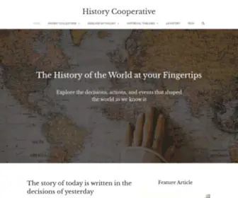 Historycooperative.org(Our modern world) Screenshot