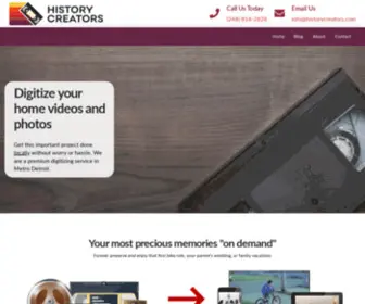 Historycreators.com(History Creators) Screenshot