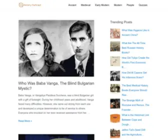 Historydefined.net(History Defined) Screenshot