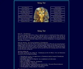 Historyembalmed.org(King Tut) Screenshot