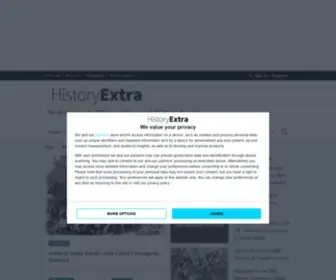 Historyextra.com(BBC History Magazine's Official Website) Screenshot
