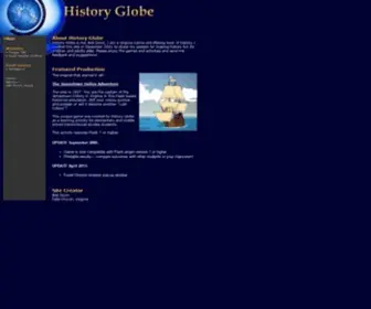 Historyglobe.com(History Globe) Screenshot