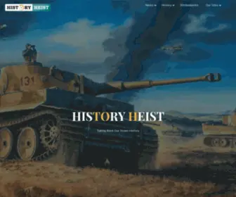 Historyheist.com(Taking Back Our Stolen History) Screenshot