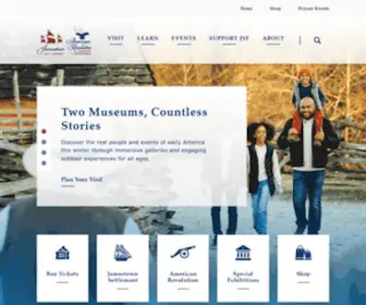 Historyisfun.org(Jamestown-Yorktown Foundation, VA) Screenshot
