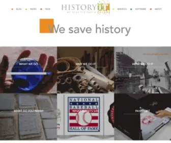 Historyit.com(Digitization Services and Software for Digital Preservation) Screenshot