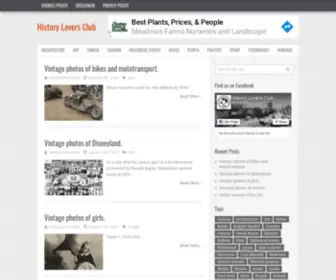 Historyloversclub.com(History Lovers Club) Screenshot