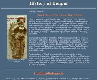 Historyofbengal.com(Main Page) Screenshot