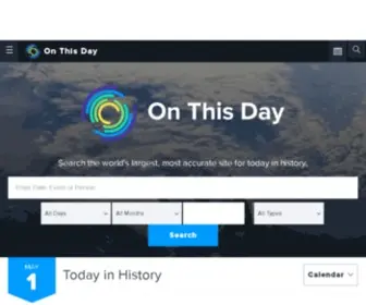 Historyorb.com(On This Day) Screenshot