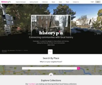 Historypin.org(Historypin) Screenshot
