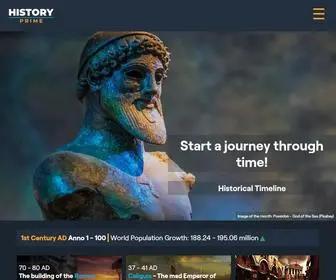 Historyprime.com(History Prime) Screenshot