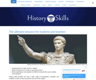 Historyskills.com(History skills) Screenshot