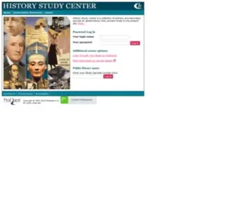 Historystudycenter.com(History Study Center) Screenshot