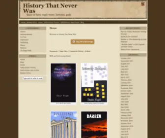 Historythatneverwas.com(History That Never Was) Screenshot