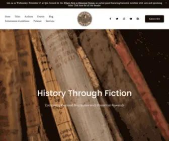 Historythroughfiction.com(History Through Fiction) Screenshot