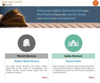 Historytuition.com(History of India) Screenshot